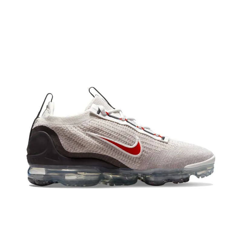 Nike Air VaporMax 2021 Fk Light Bone University Red-1