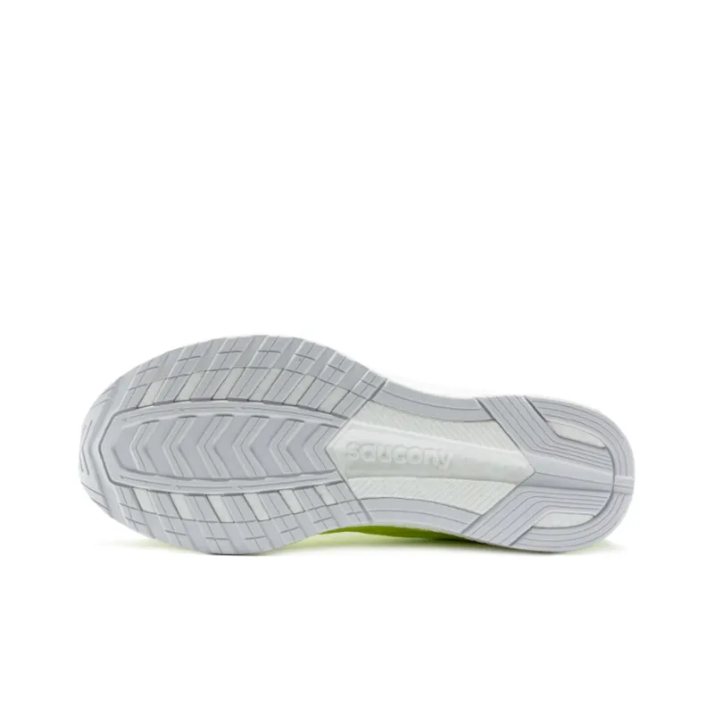 Saucony Freedom 4 Cushioned Slip-Resistant Abrasion-Resistant Low-Top Running Shoes Men's Green White-4