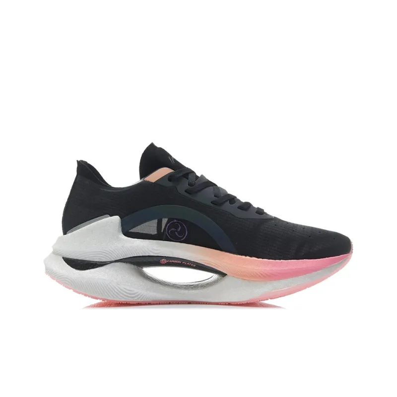 LiNing Absolute Phantom 1.0 Cushioning Breathable Abrasion Resistant Slip Resistant Low Top Running Shoes Women's Black-1