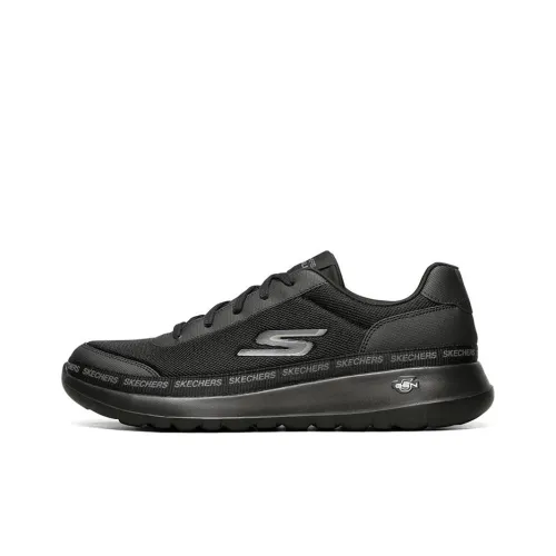 Skechers GO WALK Max Running Shoes Men Low-Top Black