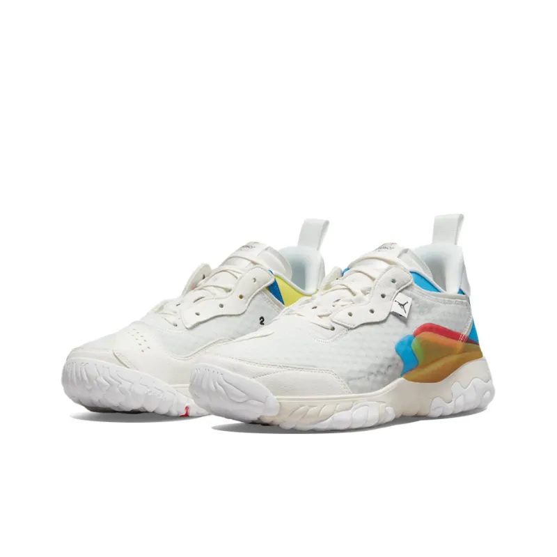JORDAN Delta 2 White Multi Color Mismatch-2