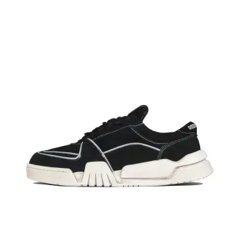 The Last Redemption Spacecourt Low Top Stylish Skateboarding Shoes Men's Black