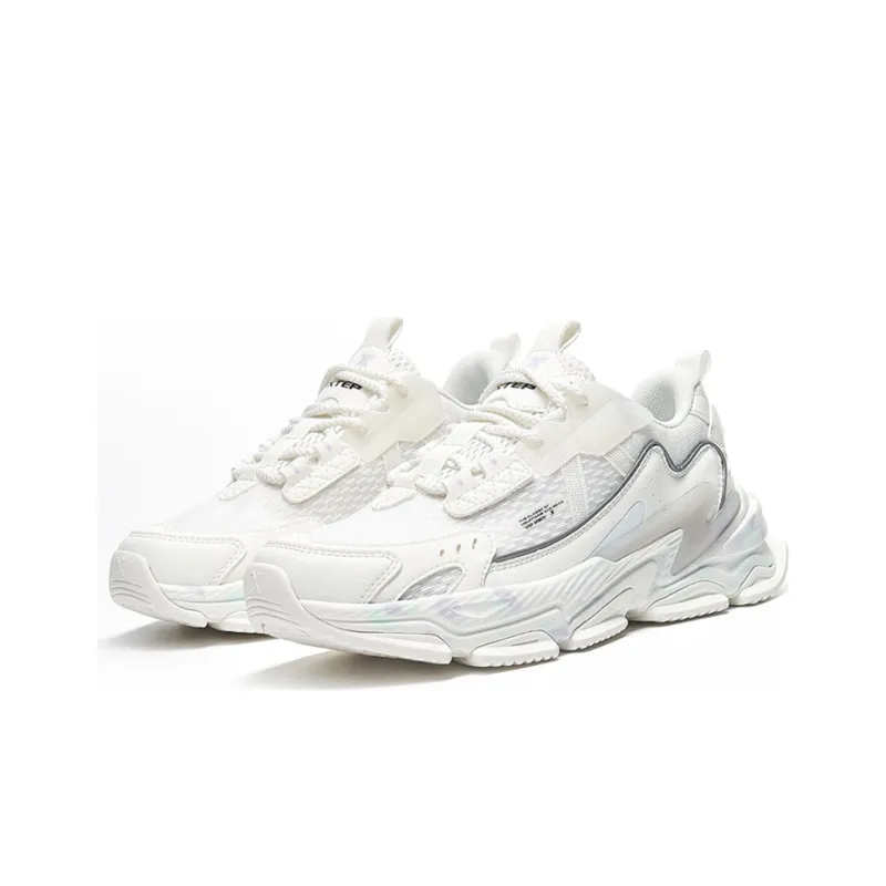 XTEP Shanhai Collection Materia Medica Sports Casual Shoes Women's White Purple-2