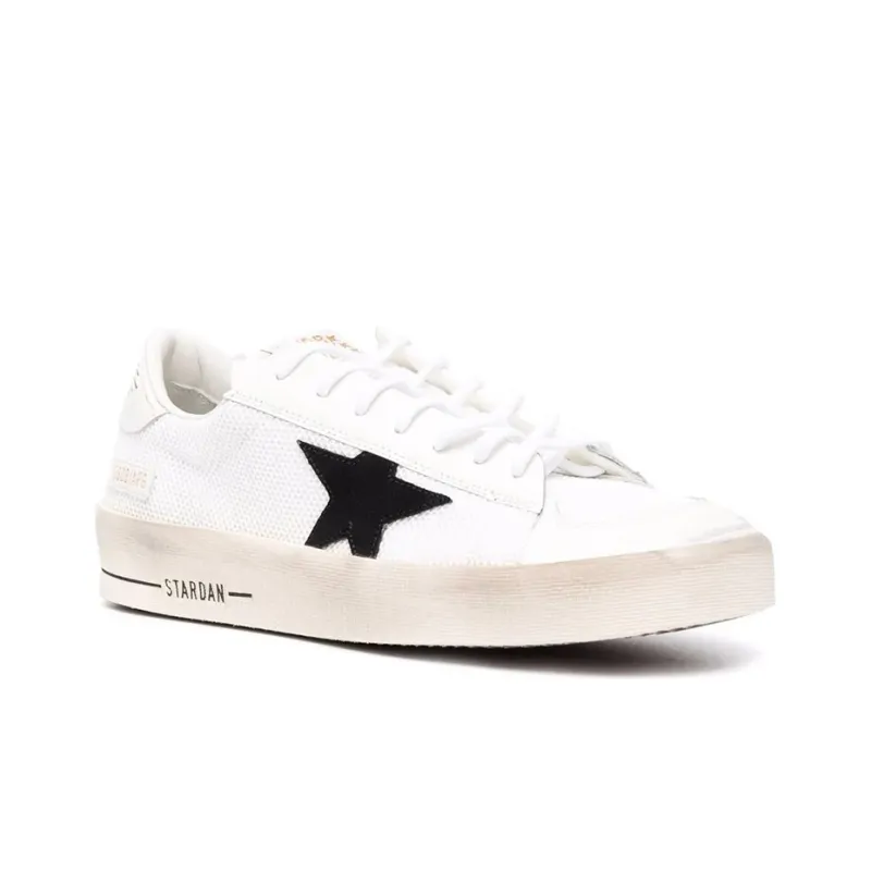 Golden Goose Stardan White Black-1