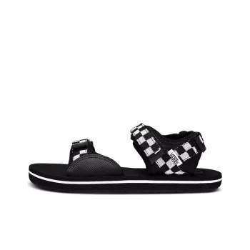 Vans Tri Lock Black/White Chessoard Black And White Women's
