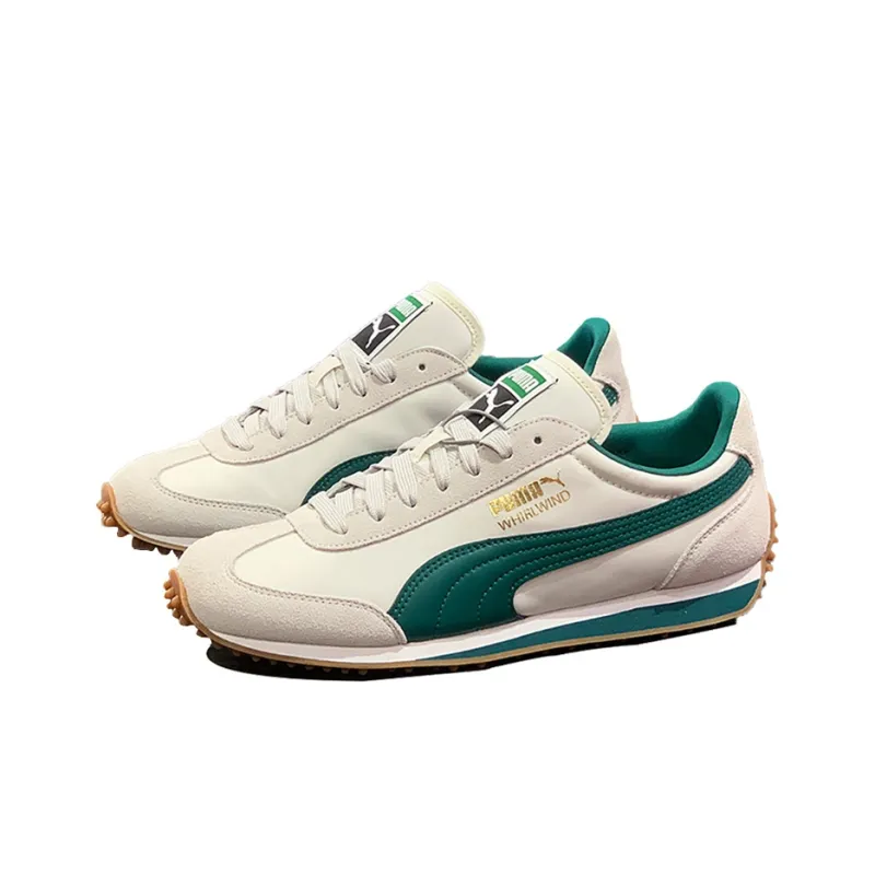 Puma Whirlwind Classic Khaki Green White-1