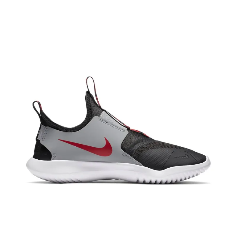 Nike Flex Runner GS 'Dark Smoke Grey University Red'-1