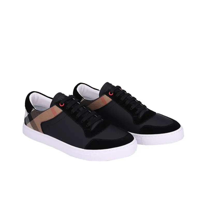 Burberry Reeth Sneaker Black Beige-3