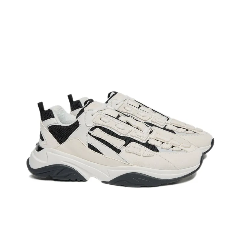 AMIRI Bone Runner White Black-1