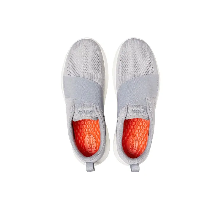 Crocs LiteRide Modform Slip On Shoes 'Grey White'-4