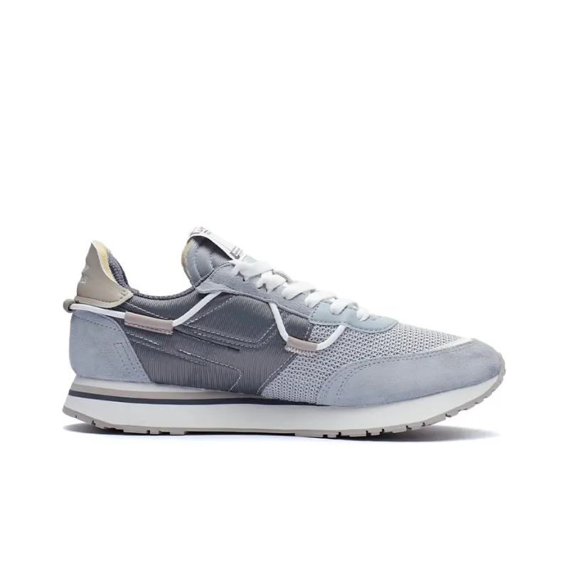LiNing Shattered Stars Cushioning Anti-Slip And Wear-Resistant Low-Top Running Shoes Gray-1