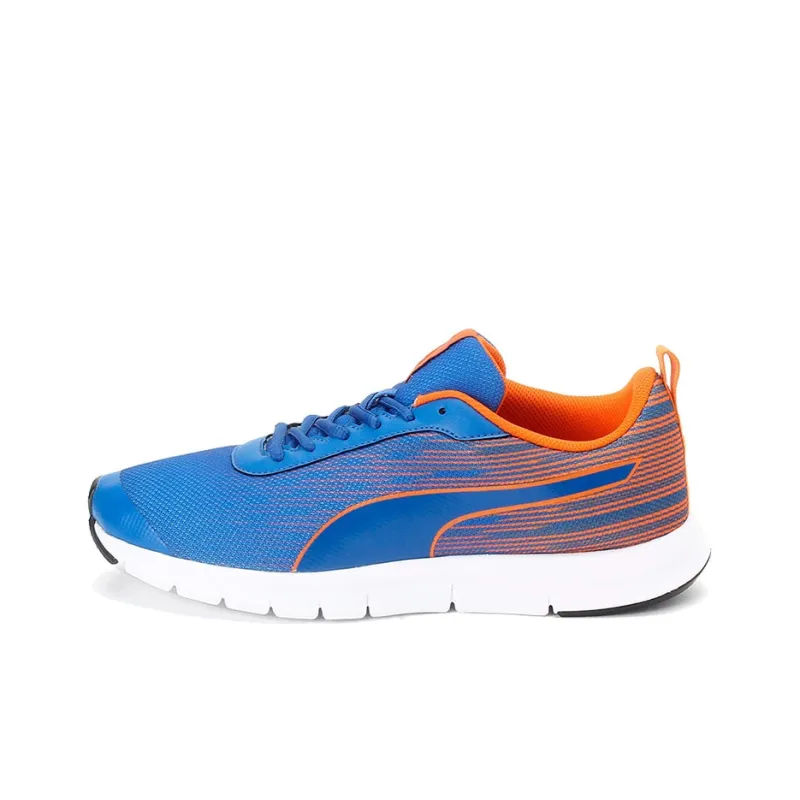 PUMA Brisk Fr Idp Low-Top Running Shoes Men's Blue Orange White-0