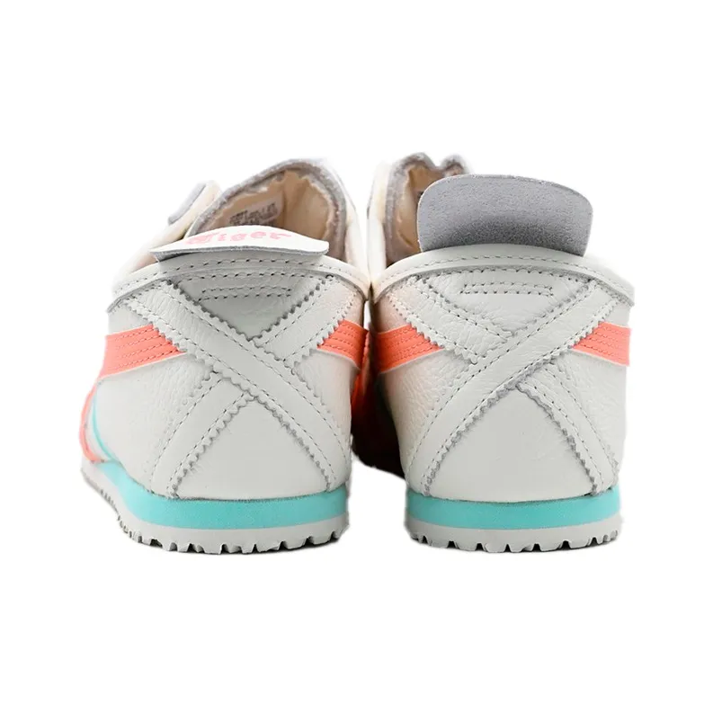 Onitsuka Tiger Mexico 66 Slip-on Shoes White Aqua Orange-4