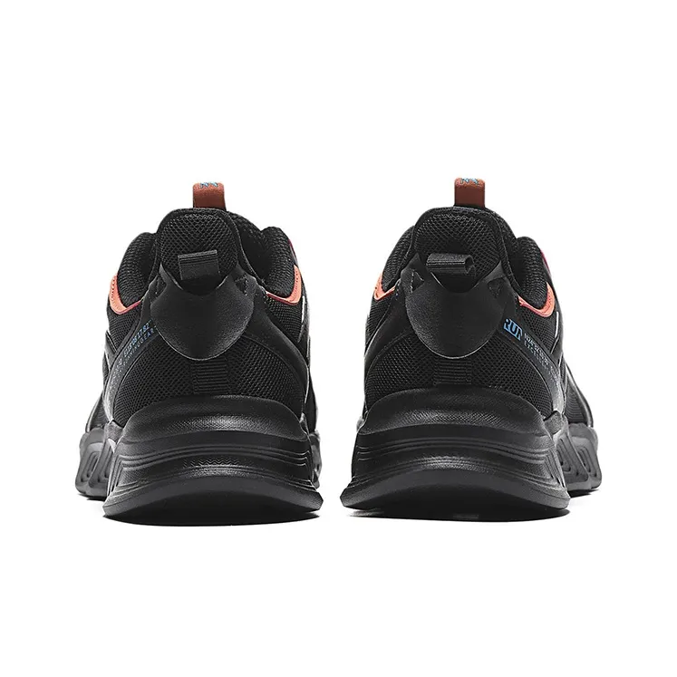 361° Running Shoes Men Low Top Black/Red-2