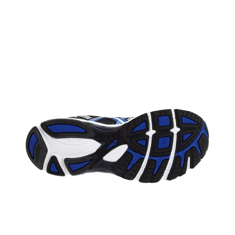 Asics Gel-Equation Wear-Resistant Low-Top Running Shoes Men's Black Blue-4