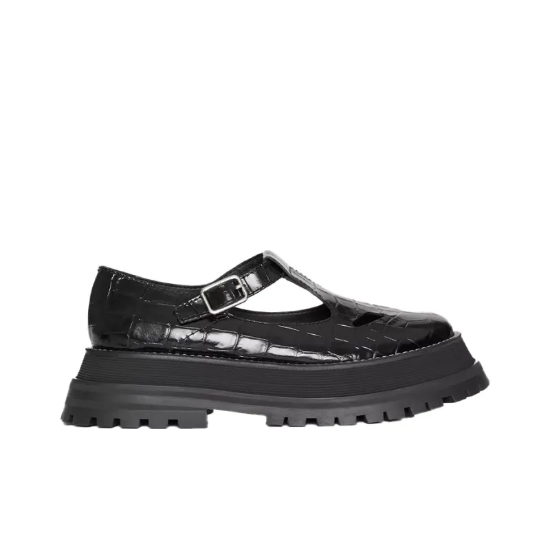 Burberry Beach Sandals Women's Black-1