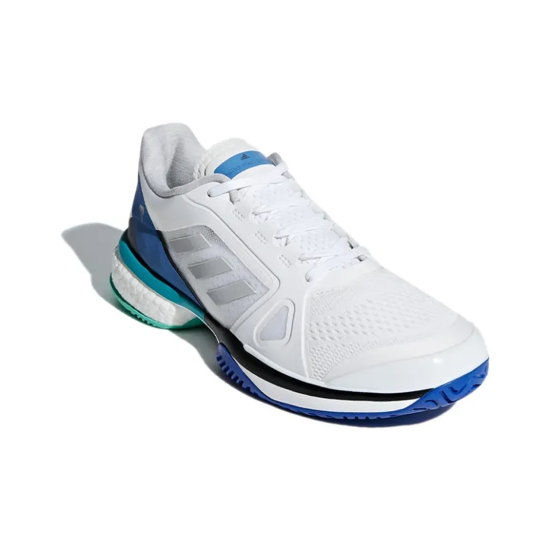 Adidas Stella McCartney X Barricade Boost 'White Ray Blue' Women's-2