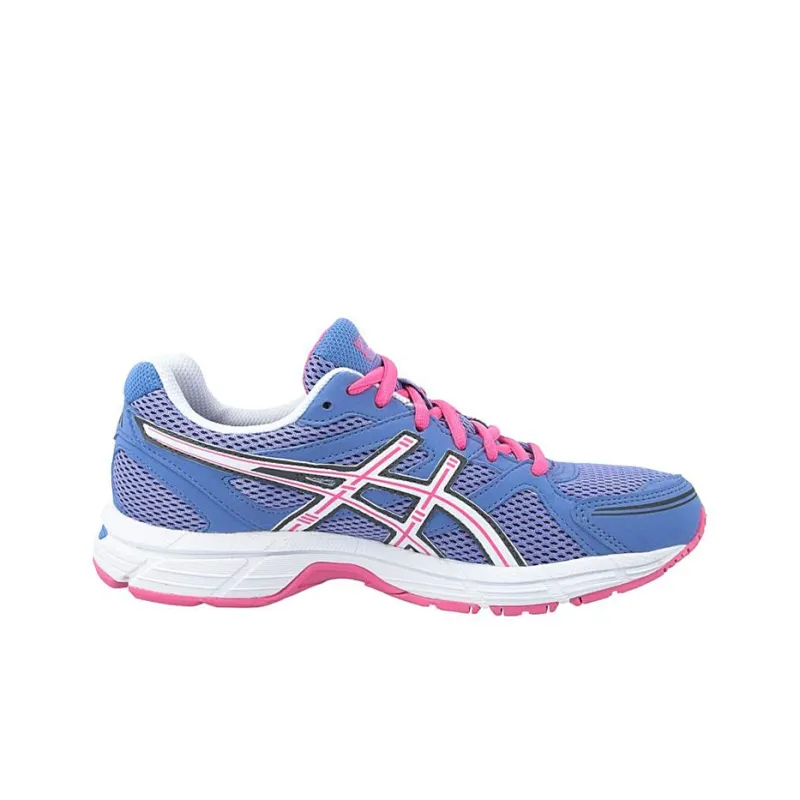 Asics Gel-Pursuit Wear-Resistant Low-Top Running Shoes Women's Blue Pink-1