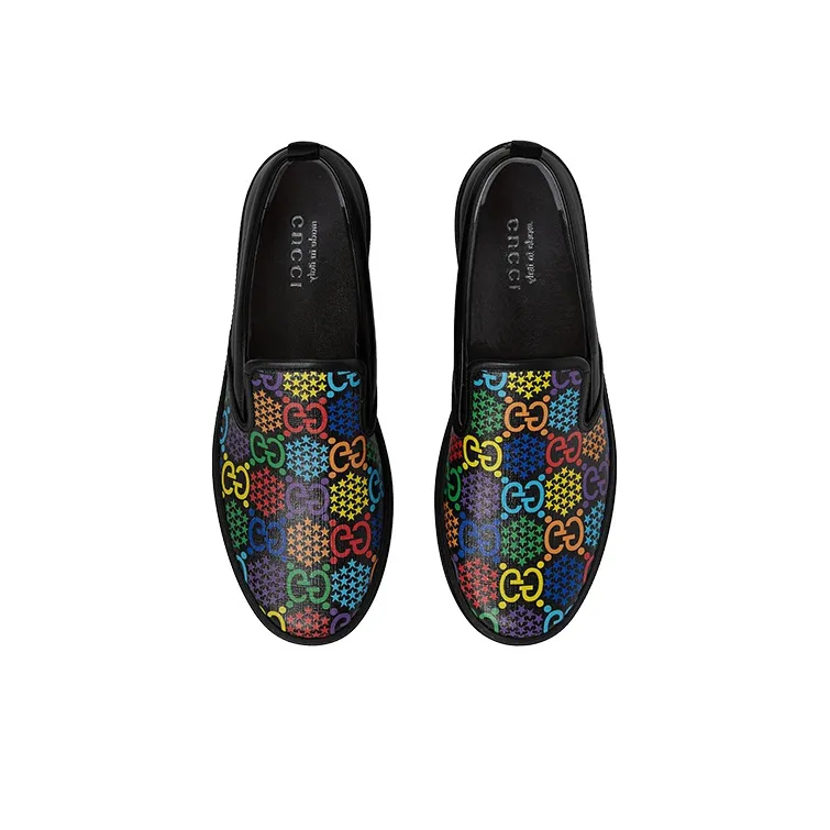GUCCI Gg Supreme Slip On 'Psychedelic Black'-2