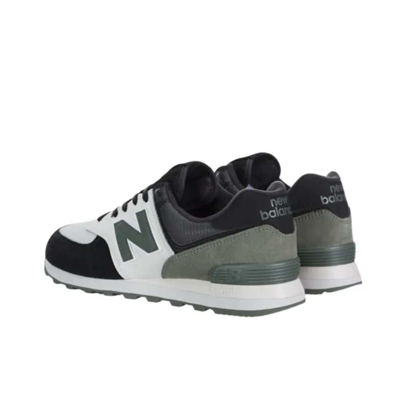 New Balance 574 Series Low Top Black/White/Grey-2