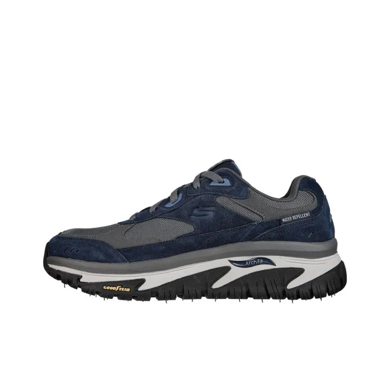 Skechers Arch Fit Series Casual Shoes Men Low Top Blue-0