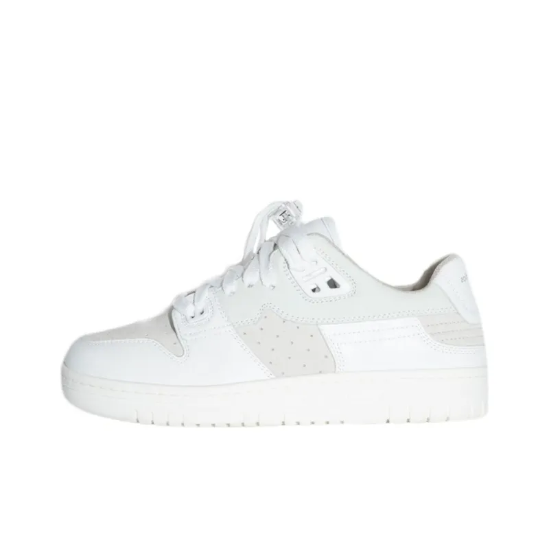 Acne Studios Perforated-detail Low Top Sneakers-0