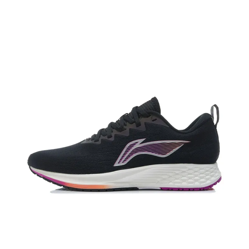 LiNing Red Hare 4 Low Top Light Foam Running Shoes Men's Purple-0