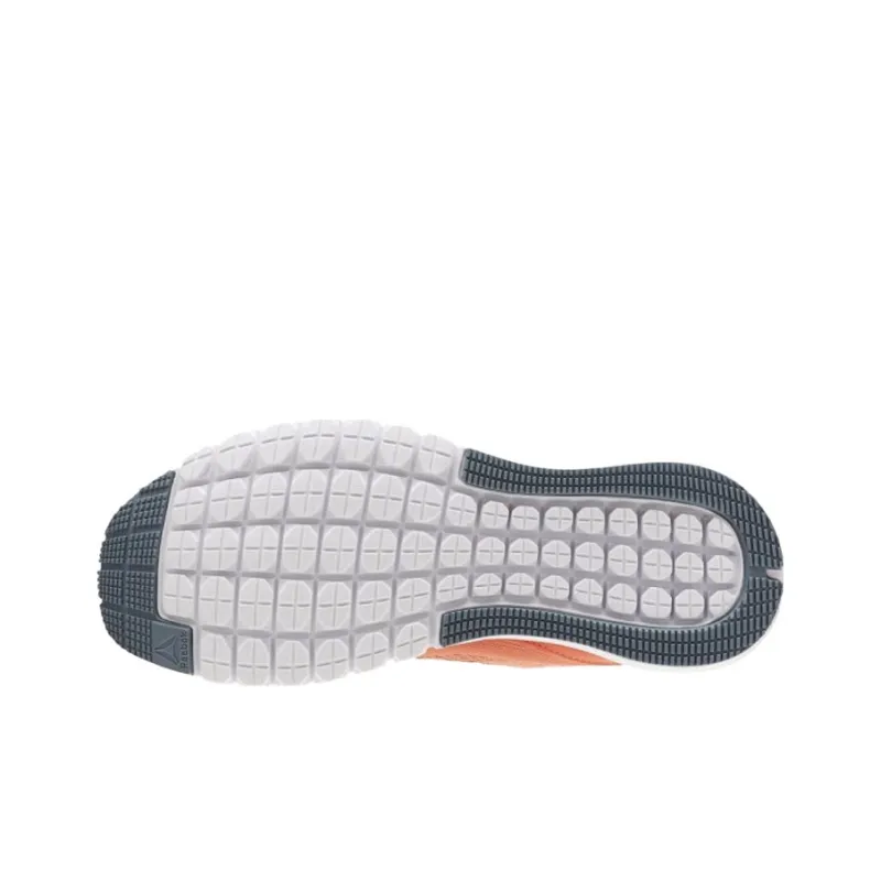 Reebok Print Smooth Ultraknit Breathable Lightweight Low-Top Running Shoes Women's Orange-4
