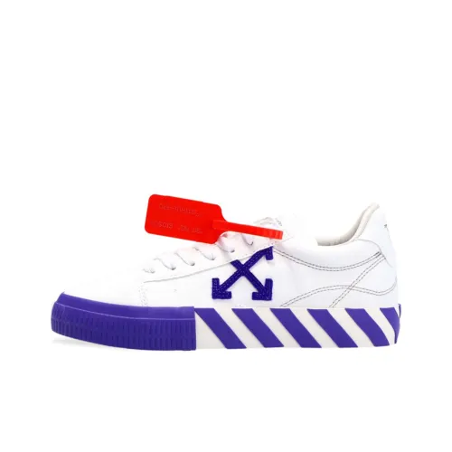 OFF-WHITE Skateboard Shoes Women's Low-Top Blue/White