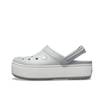Crocs Platform Clog 'Light Grey' Women's