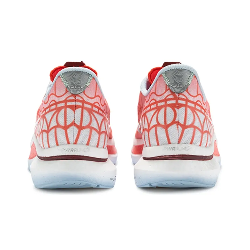 Saucony Endorphin Pro 2 Cushioned Wear Resistant Water Resistant Low Top Running Shoes Unisex Coral Red Orchid-3