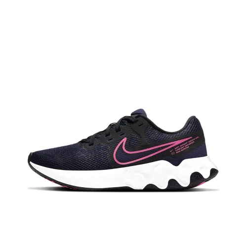 Nike Renew Ride 2 Blackened Blue Pink Glow Women's