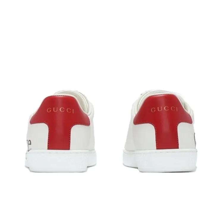 GUCCI New Ace 'GUCCI Orgasmique - White Hibiscus Red'-3