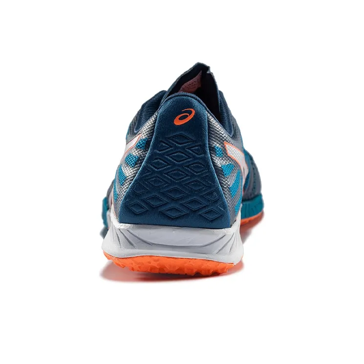 Asics Fuze Cushioning Wear-Resistant Low-Top Running Shoes Men's Blue Orange-3