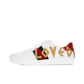 GUCCI Ace Embroidered Love Women's