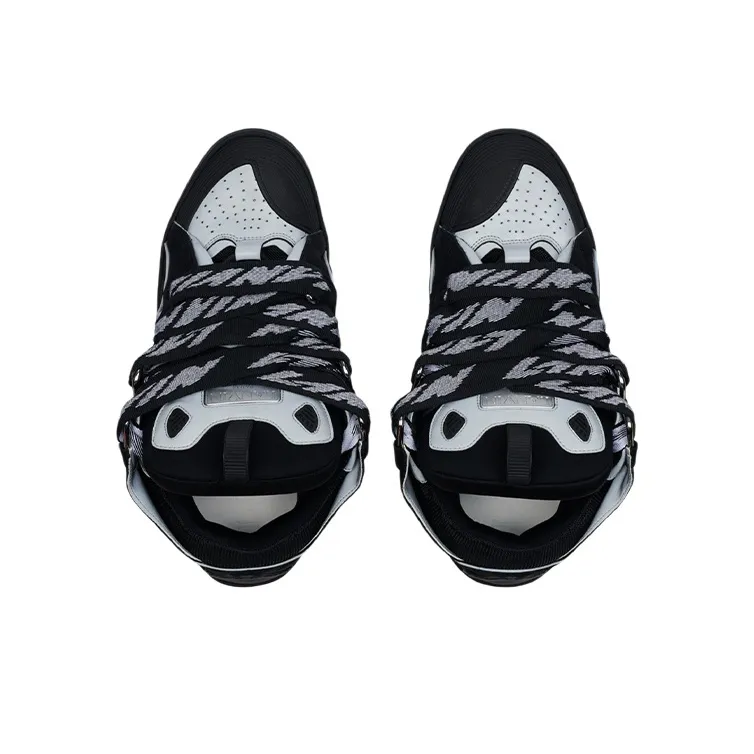Lanvin Curb Sneaker Black Grey-3