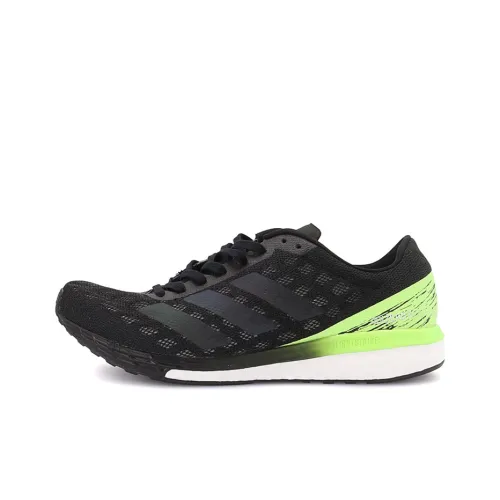 Adidas Adizero Boston 9 Black Signal Green