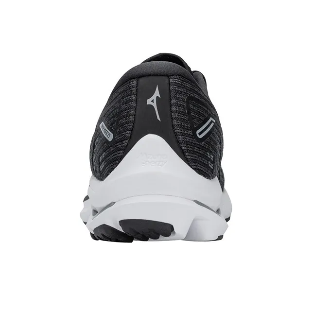 Mizuno Wave Rider 25 Waveknit 'Black Grey'-3