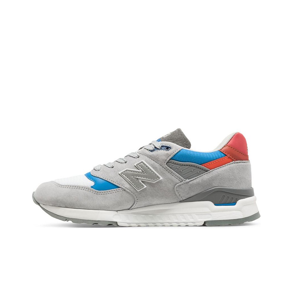 New Balance 998 Grey Light Blue Red Standard D US M 10 POIZON