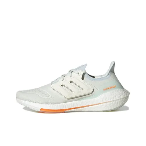 Adidas Ultra Boost 22 White Blue Tint Orange