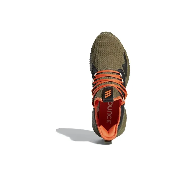 Adidas Alphabounce Instinct Cc 'Green Black Orange'-4