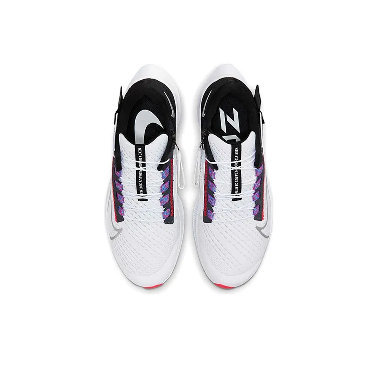 Nike Air Zoom Pegasus 38 FlyEase 'White Black Red' Women's-3