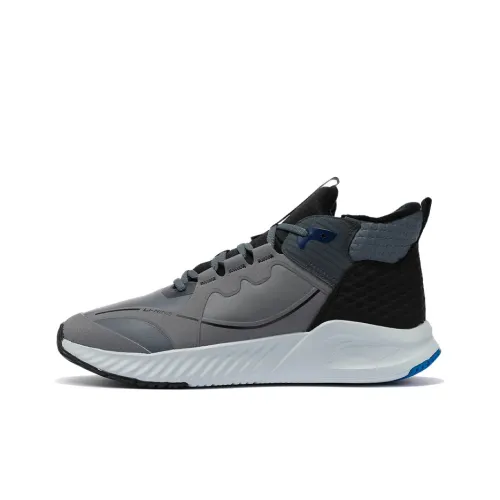 LiNing Soft Zero WNTR Zero WNTR Cushioning Rebound Low Top Casual Shoes Men's Gray