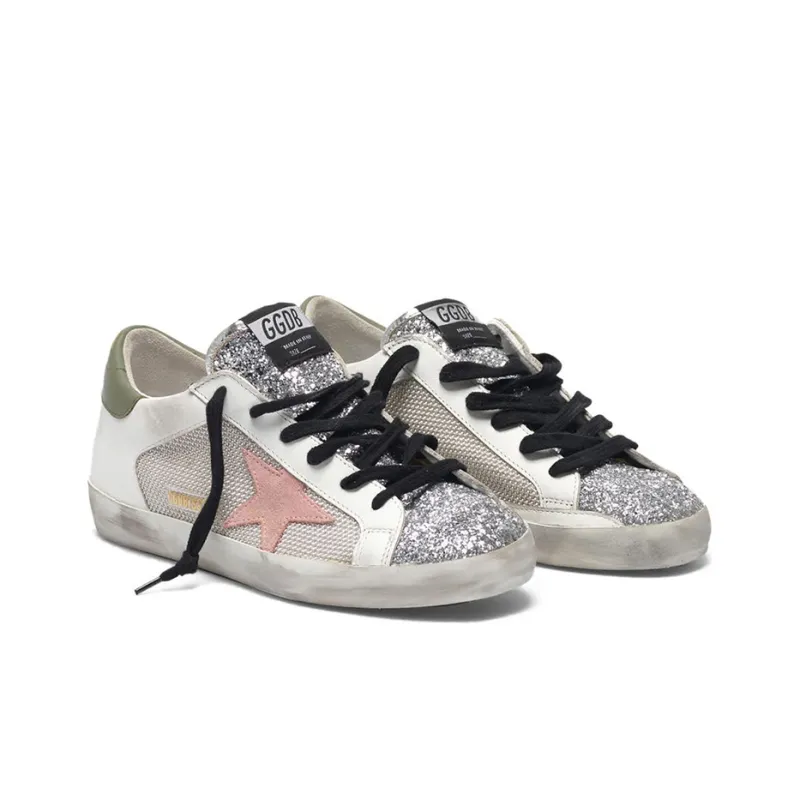 Golden Goose Super Star Skateboard Shoes Women's Low Top White-1