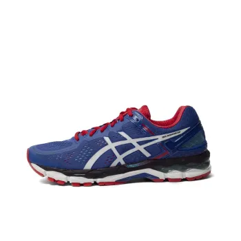 Asics Gel-Kayano 22 Running Shoes Men Low-Top Blue/White/Red