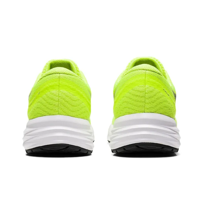 Asics Patriot 12 Wear-Resistant Low-Top Running Shoes Women's Neon Yellow-4