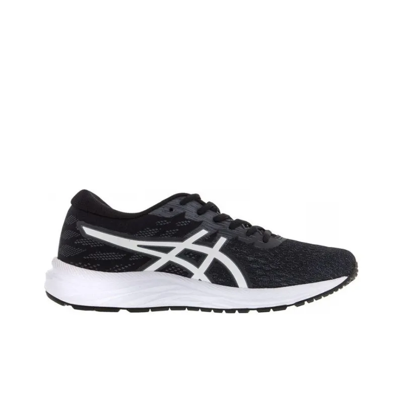 Asics Gel-Excite 7 Breathable Low-Top Running Shoes Men's Black White-1