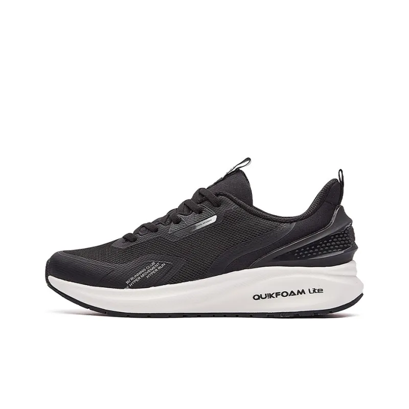 361° Wind Screen Low Top Running Shoes Men's Obsidian Black-0