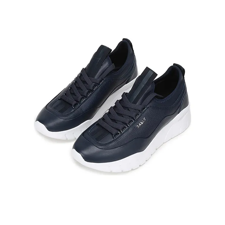 BALLY Low Top Casual Shoes Men's Ink Blue-2