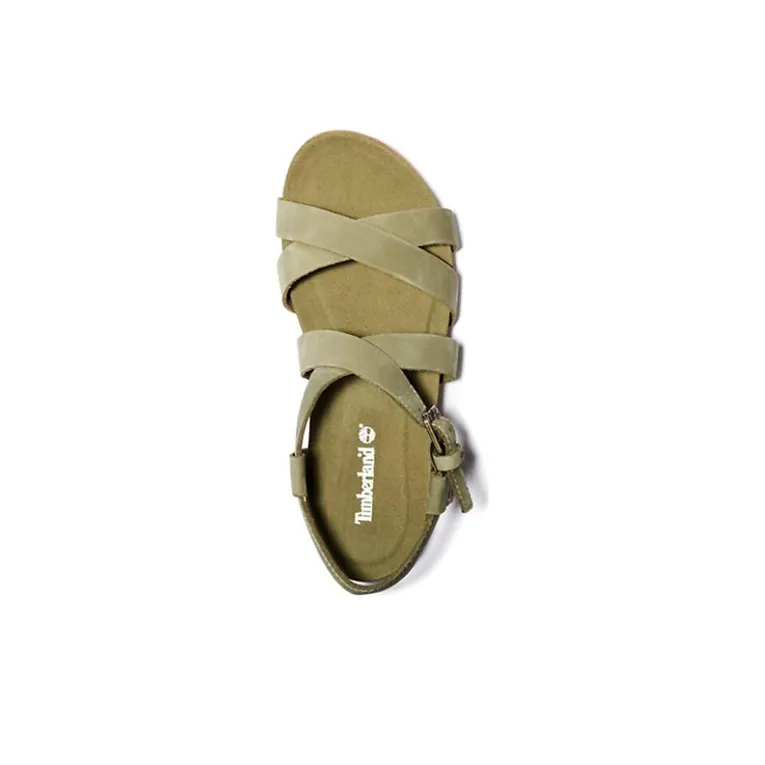 Timberland Malibu Waves Beach Sandals Women's Green-2